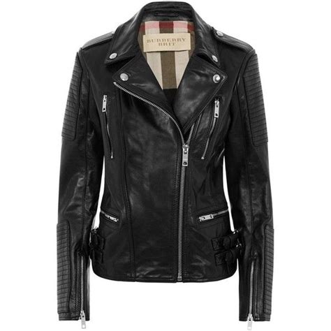 burberry brit smooth leather biker jacket|burberry brit winter down jacket.